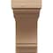 Ekena Millwork 10"W x 20"D x 20"H Classic Warren Rough Cedar Woodgrain TimberThane Corbel, Primed Tan CORUR10X20X20WARRCPR - alternate 4